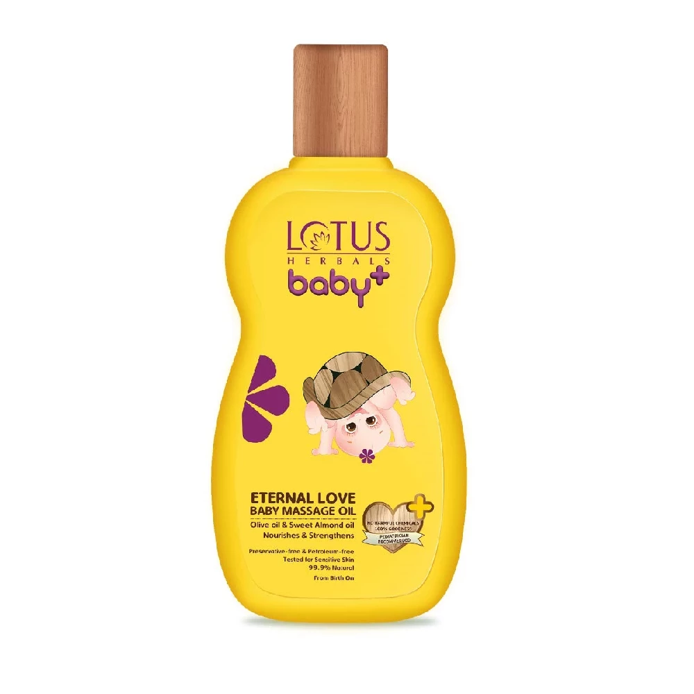 Lotus Herbals Baby+ Eternal Love Baby Massage Oil, 100 ml-1.webp